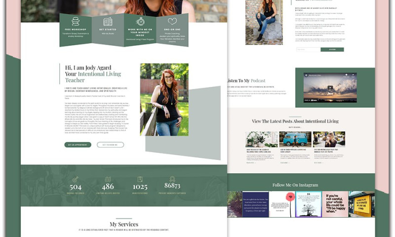 Life Coach Website