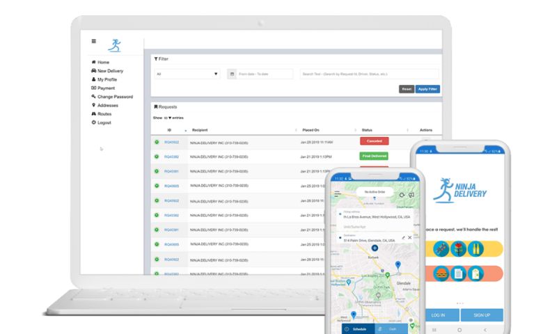 Delivery Mobile App & Dispatching System