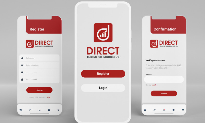 Direct Trading Technologies - DTT - Mobile Application