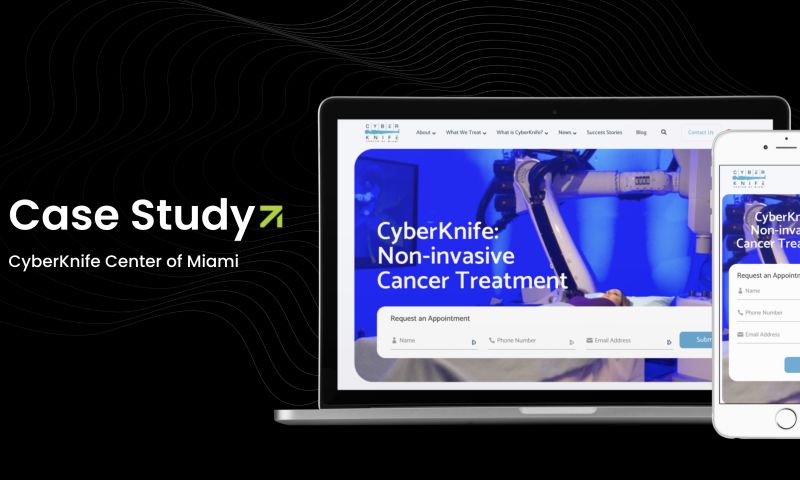 CyberKnife Miami: Website Redesign & SEO