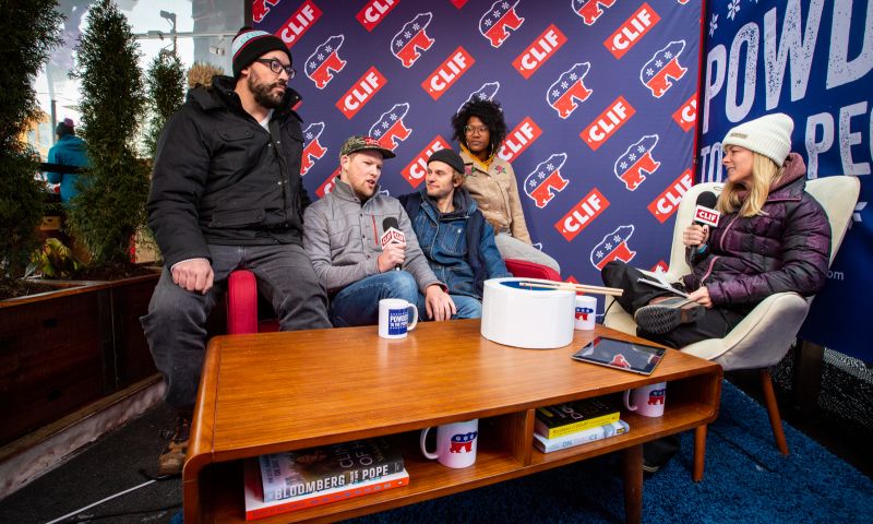 Clif Bar Snow Party