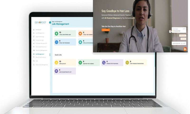 Genoroot Unified Digital Healthcare Platform