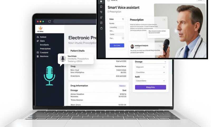 E-Prescription on Voice Smart Voice Assistant
