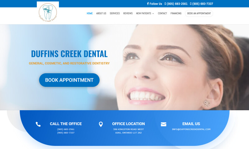 Web Design For A Dental Office