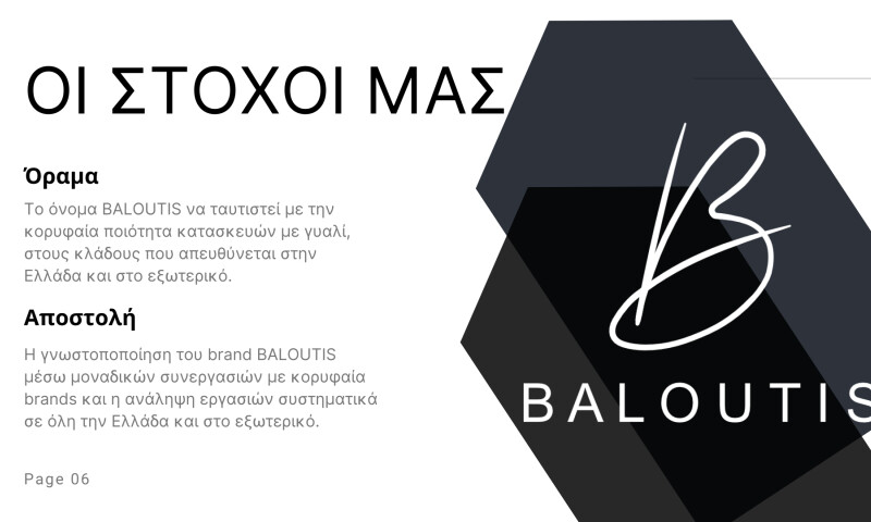 BALOUTIS Glass & Mirror Design