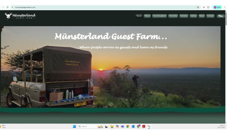 Munsterland Guest Farm Website
