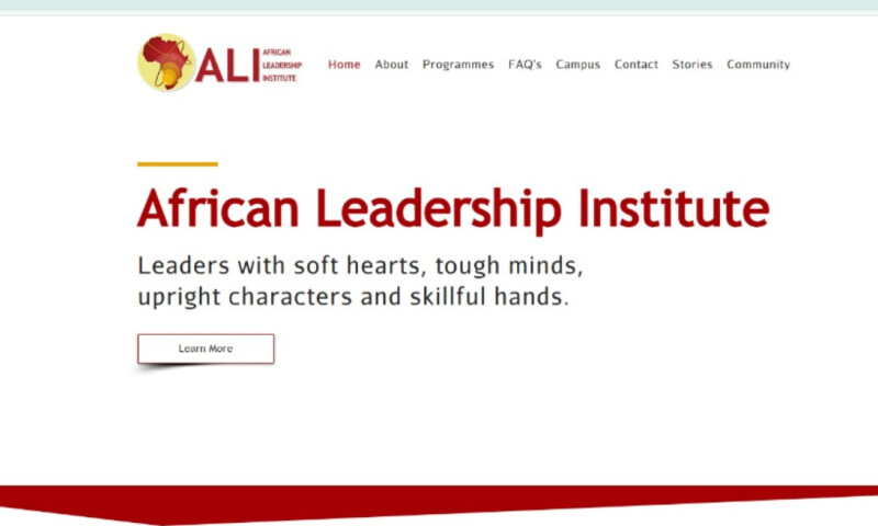 African Leadership Institute Website