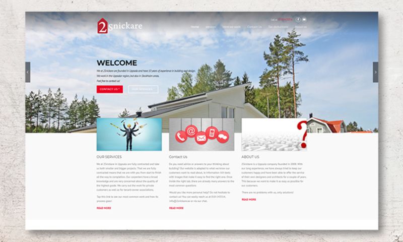 2Snickare corporate website