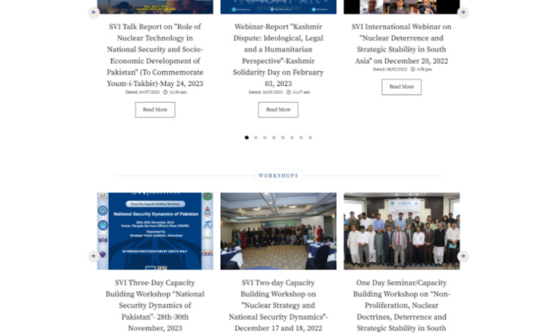 Website revamp TheSvi.org