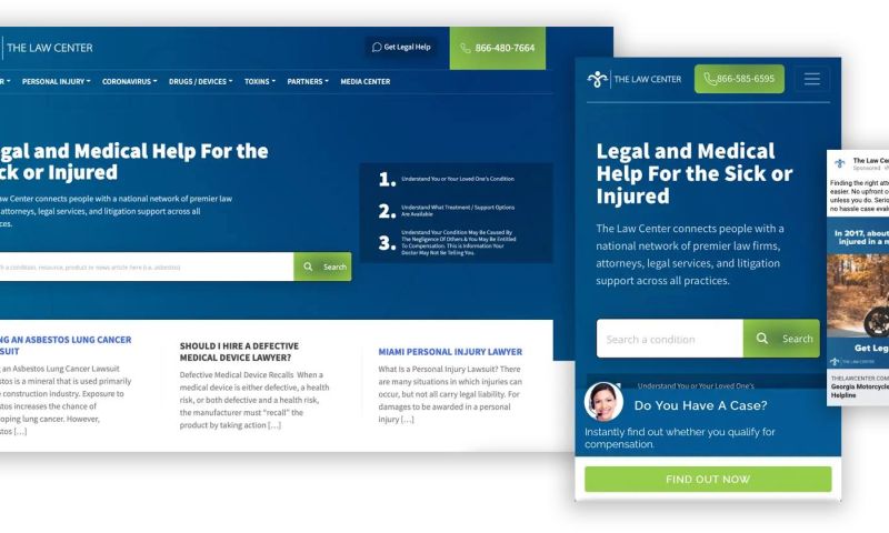 Generating 5,800 Legal Leads For The Law Center