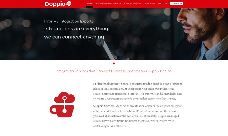 Doppio Group Website Redesign