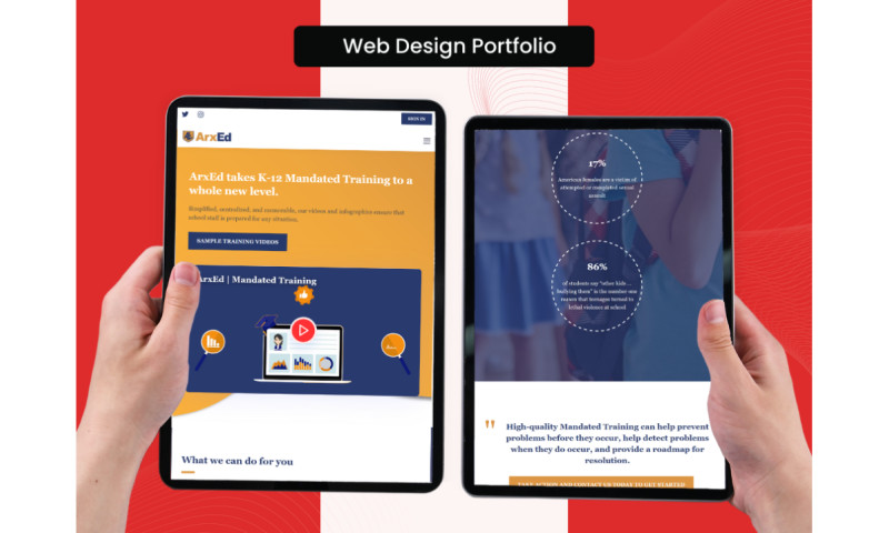 WordPress Website Redesign For Education Industry Client