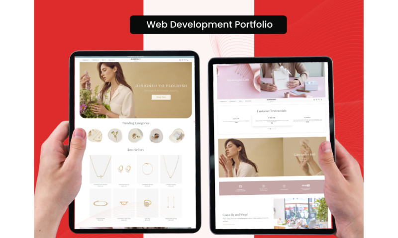 Bearfruit Jewelry Shopify Website Redesign