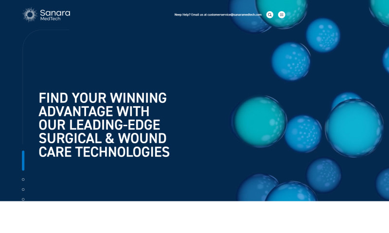 Sanara MedTech - Website & SEO Case Study
