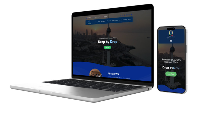 Kuwait Water Association's Website