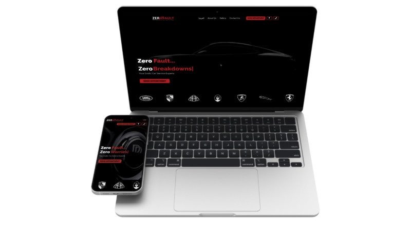 Zero Fault's Website