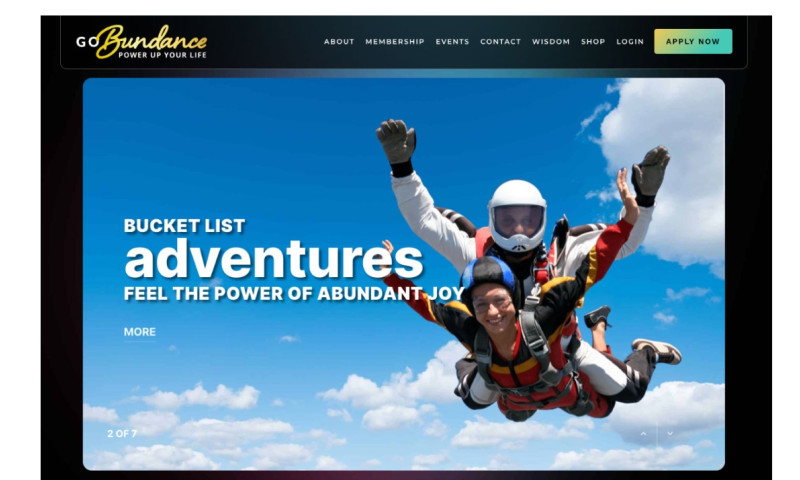 GoBundance Women Branding & Website