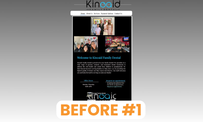 Website Before and After