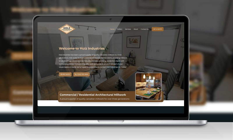 Holz Industries: Overcoming Website Challenges and Boosting Online Presence with Get X Media