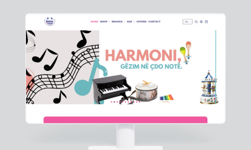 Hapat e Vegjel: eCommerce Website