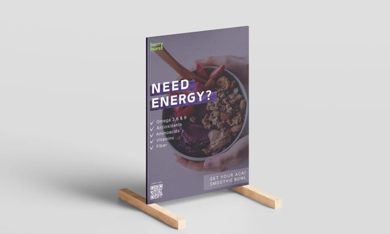 Berry Burst: Product Poster