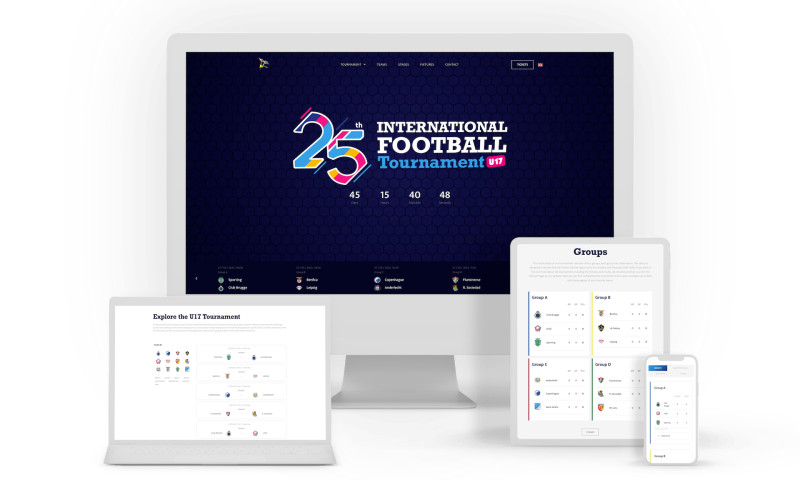 Football Tournament Website Revamp