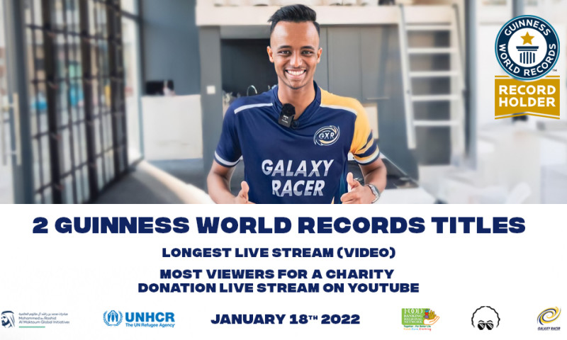 Galaxy Racer Warm Winter Guinness World Records