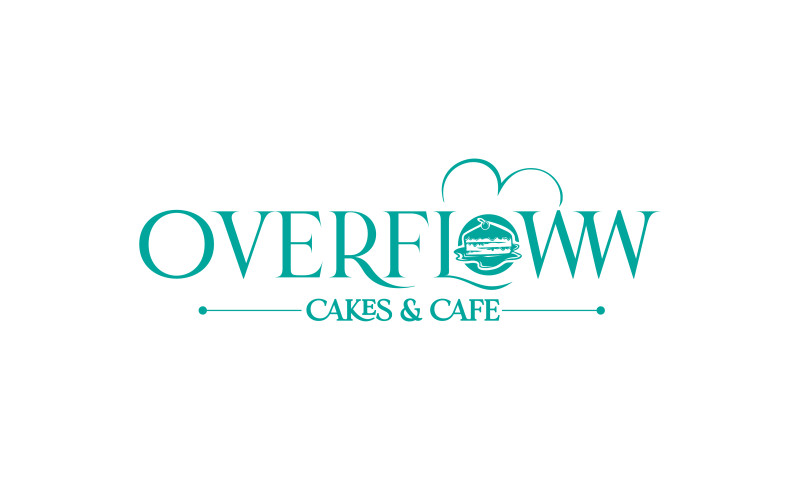 Branding - Overfloww Cakes and Cafe