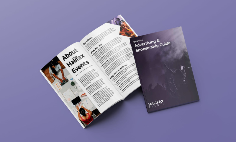 HalifaxEvents.ca Branding, Web Design, Social Media Management