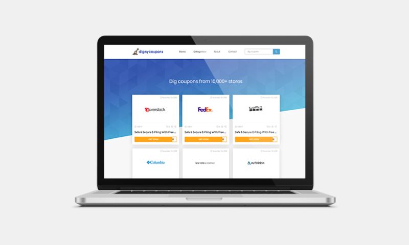 Coupon Finder Website development services