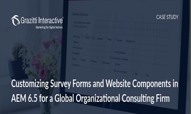 Customizing Survey Forms and Website Components in AEM 6.5 for a Global Organizational Consulting Firm
