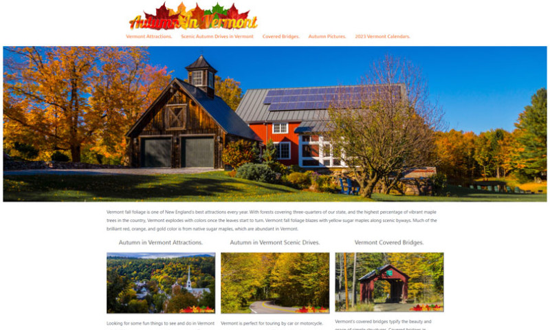 Autumn In Vermont