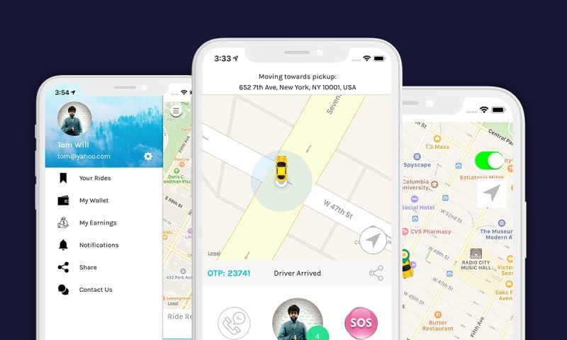 Taxi Apps - Uber | Lyft | OLA | Didi Clone