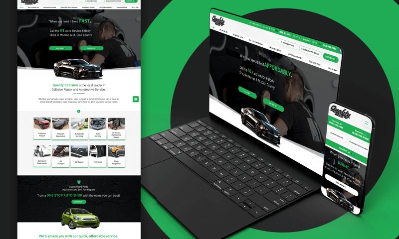 Quality Towing Website Design