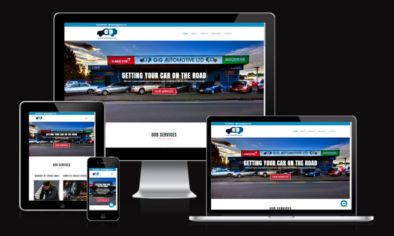 Redesign GiG Automotive