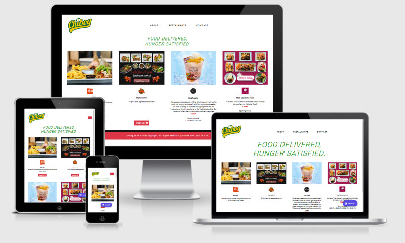 Web Development for Food Delivery App