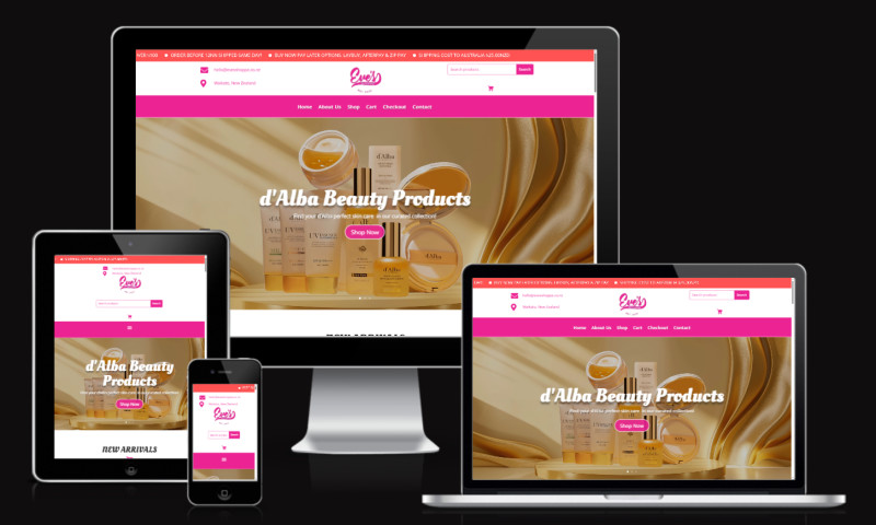 eCommerce Web Redesign