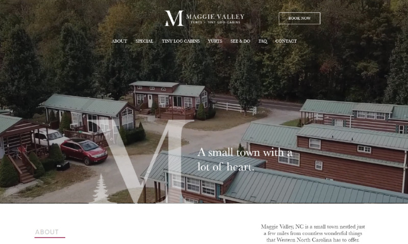 Maggievalley Glamping Tiny Log Cabins