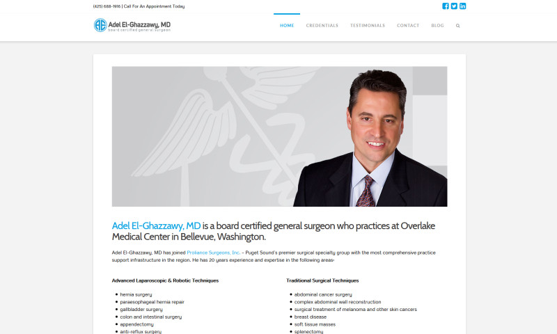Adel El-Ghazzawy, M.D.