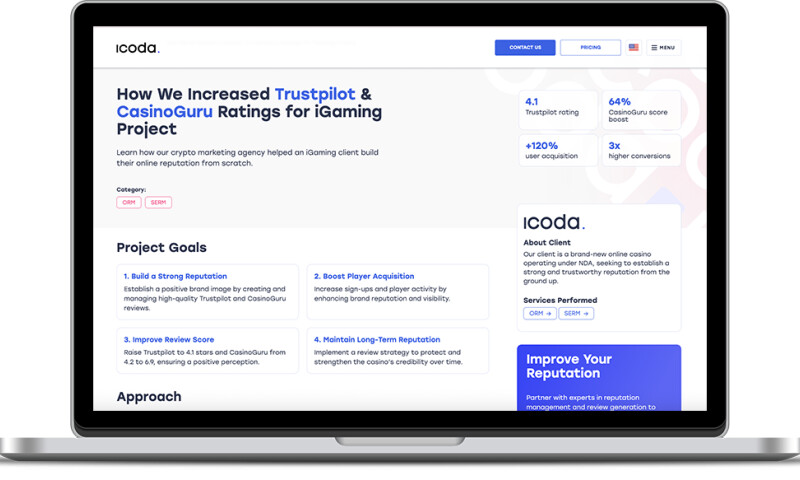 Boosting Trustpilot & CasinoGuru Ratings for a New iGaming Brand