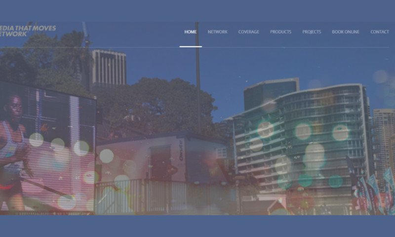 Media that Moves Network Website Design