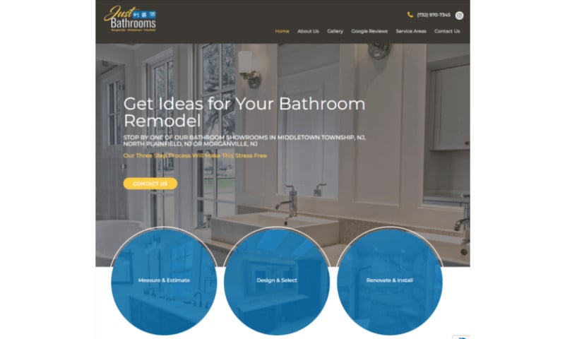 Just Bathrooms - Case Study