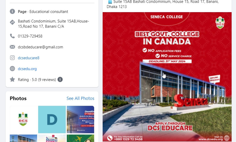 Social Media Marketing for Student Consultancy Firm