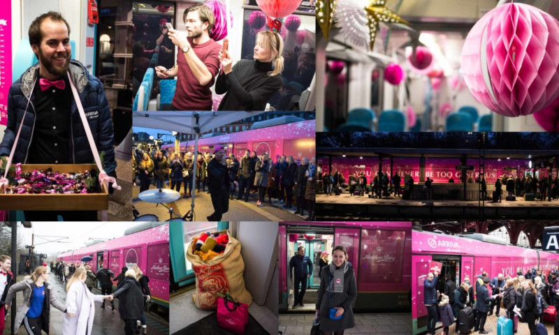 The Anthon Berg Valentines Benches