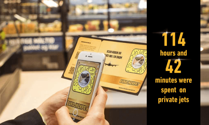 EuroJackpot Augmented Reality experience