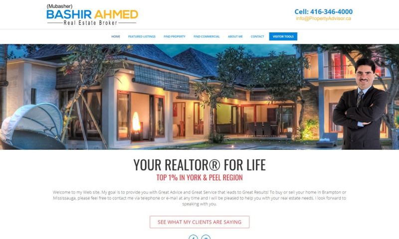 Bashir Ahmed Agent Website