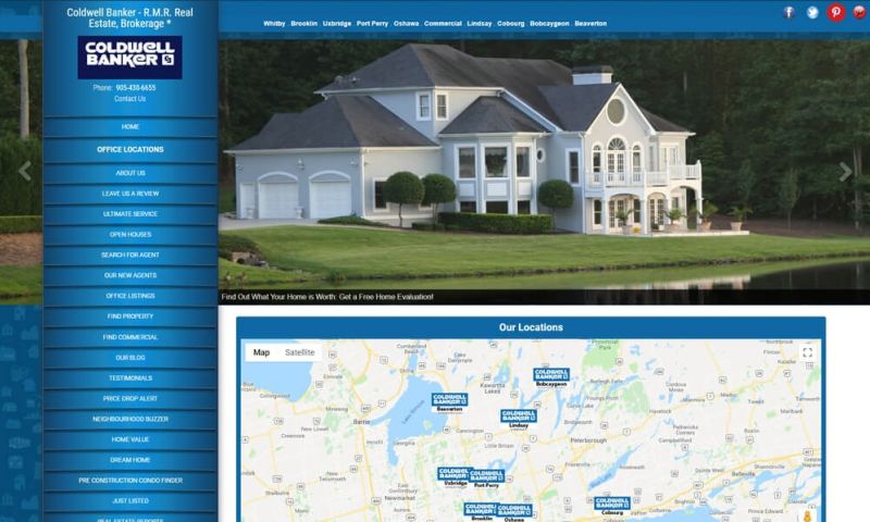 Coldwell Banker R.M.R. Website