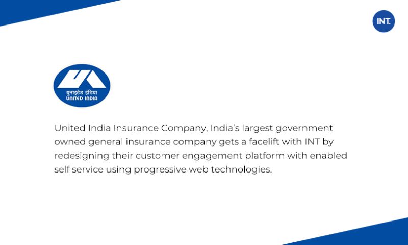 Enhanced customer experience with intuitive and super engaging interface for one of the largest public insurance provider in India.