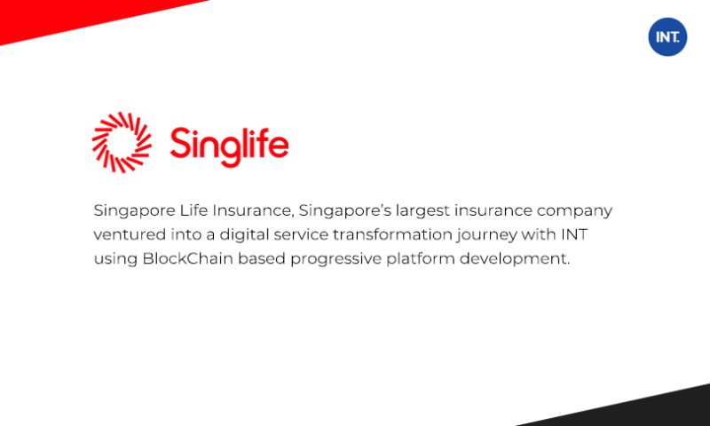 Blockchain-based Web and Mobile Portals Helped Singapore Life