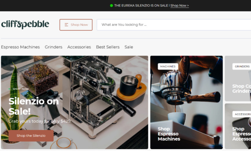 Shopify Store development for Cliff&Pebble